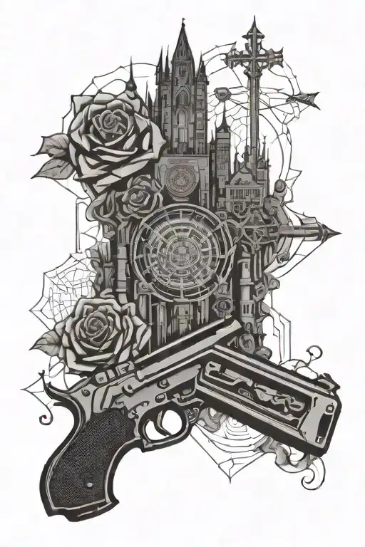 Stephen King Guns Merge Into Dark Tower The Overlook Hotel Roses Crimon King Keyhole Gunslinger