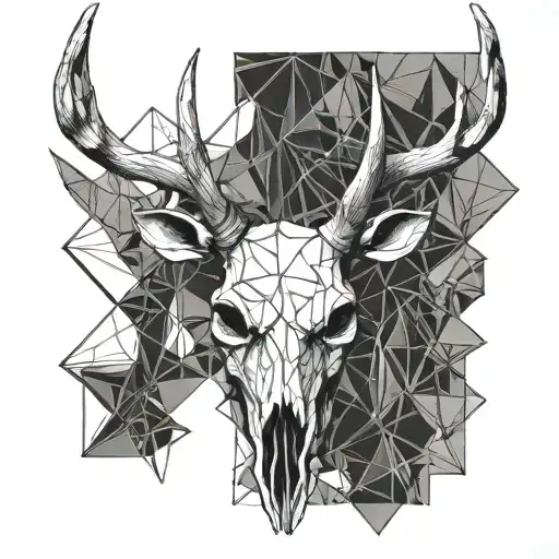 Elk Skull With Antlers