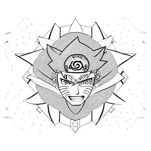 Combining Elements From The Naruto Universe With Celestial Objects