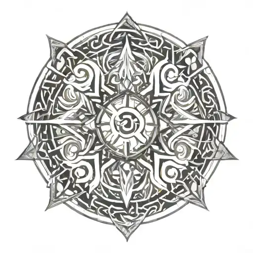 Theta Symbol Intertwined