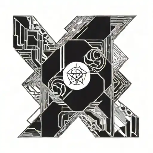 Theta Symbol Intertwined