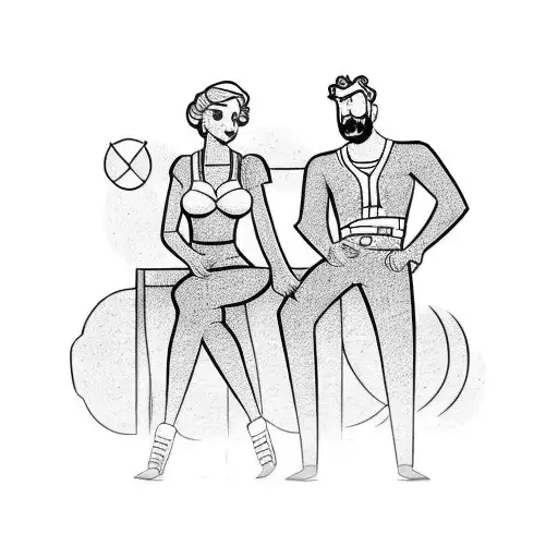 Fallout Love Scene Man And Woman