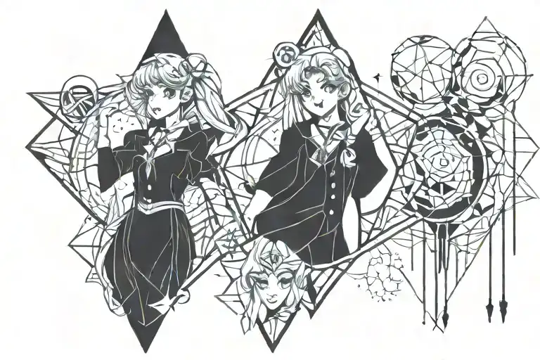 Sailor Moon Harry Potter