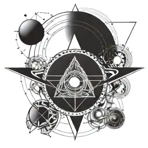 Alchemical Saturn Symbol