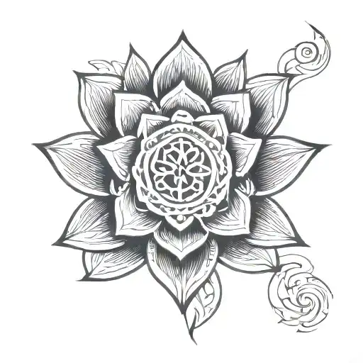 Lotus Ohm Symbol