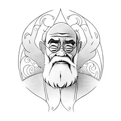 Uncle Iroh Psychedelic