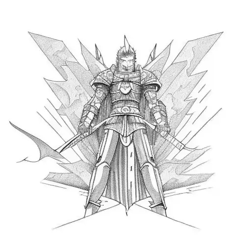 Something Close Like To Brand Of Sacrifice From An Anime Berserk