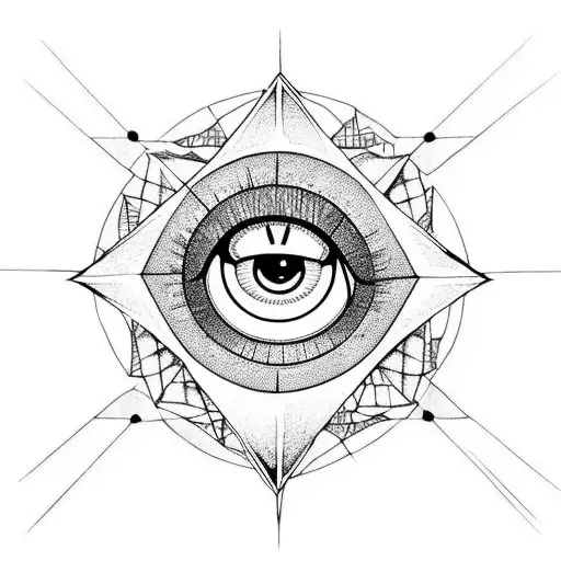 Illuminati Eye On Spider
