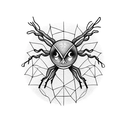 Eyes Growing Out Of Tree With Spider Legs