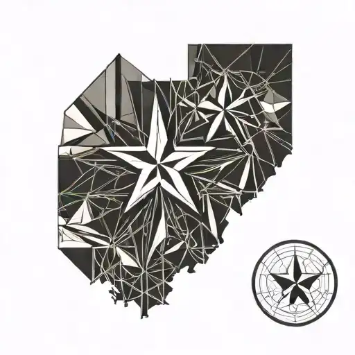 Geometric In The Shape Of Texas