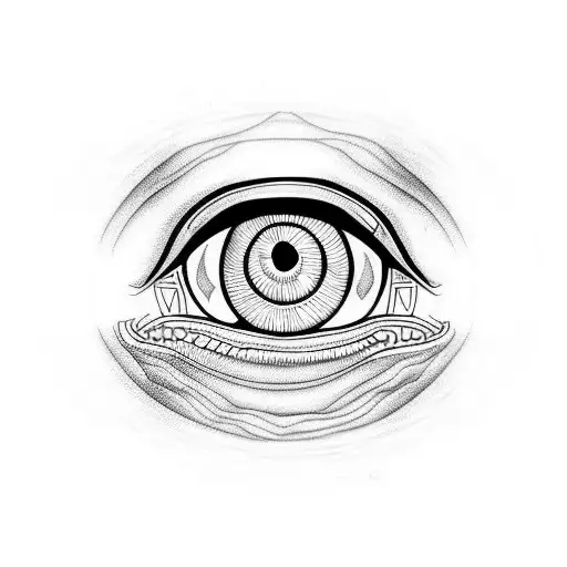 Demonic Eye Egyptian