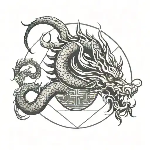 Chinese Dragon Symbol