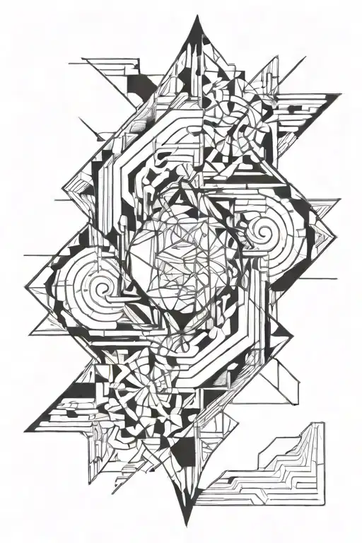 Abstract Design For Forearm