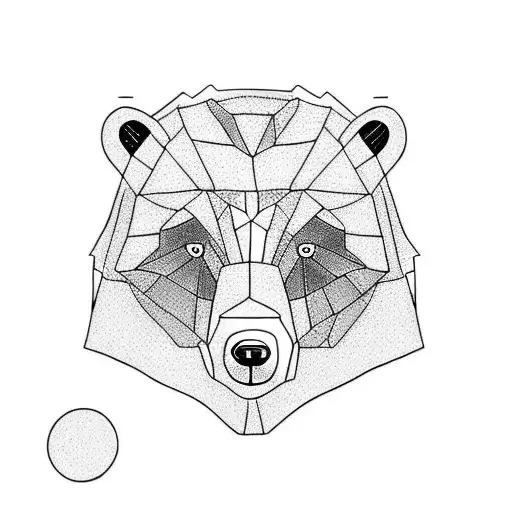 Bear With Trees And River