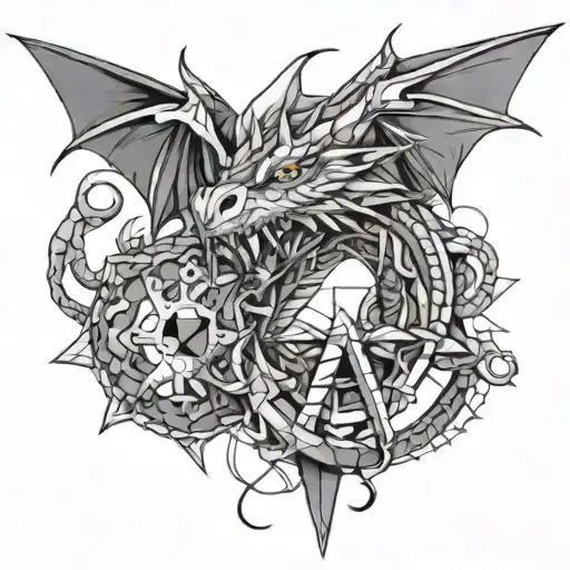 Dragon And Anchors