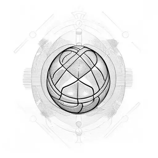 Acoustic Guitar With Basketball Inside