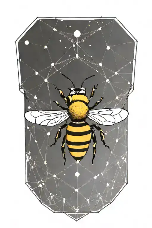 Honey Bee In Space