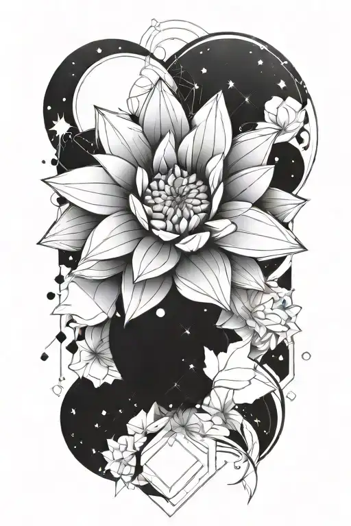 Flower In Outer Space