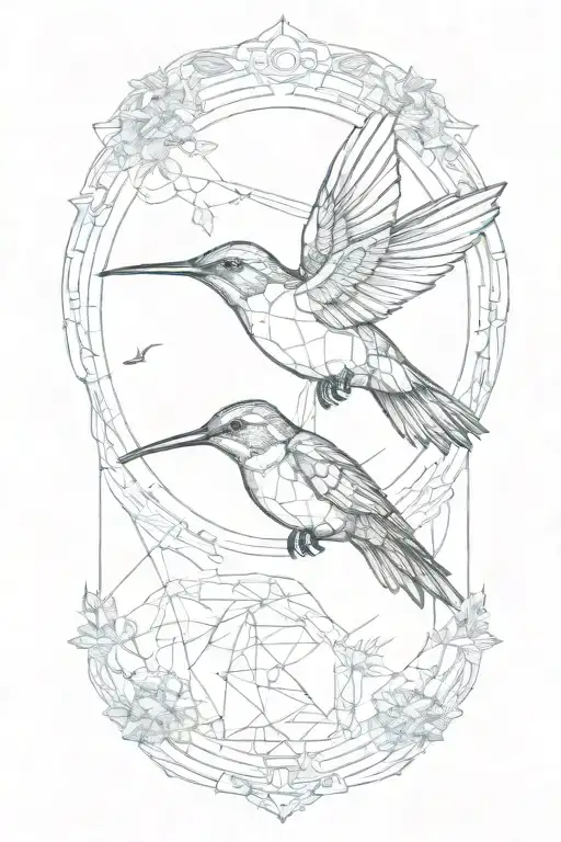 Vintage Humming Bird