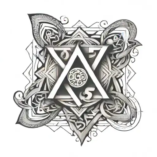 Infinity Symbol With Initials Fjar