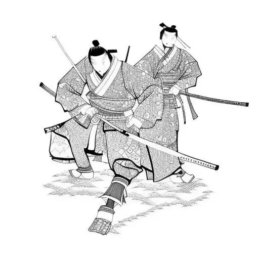 Traditional Japanese Samurai