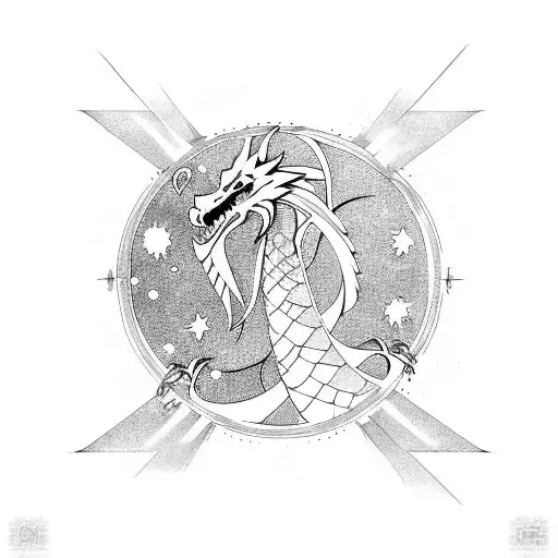 Dragon Made Of Space