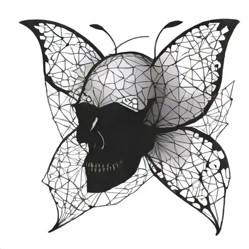 Butterfly Skull