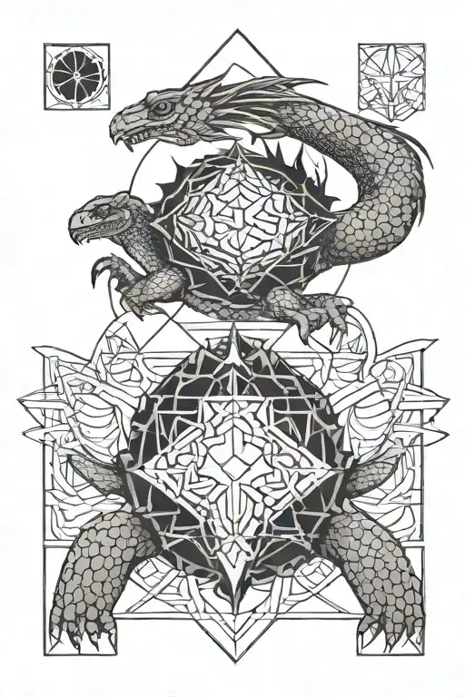 Dragon And Shellback Turtle