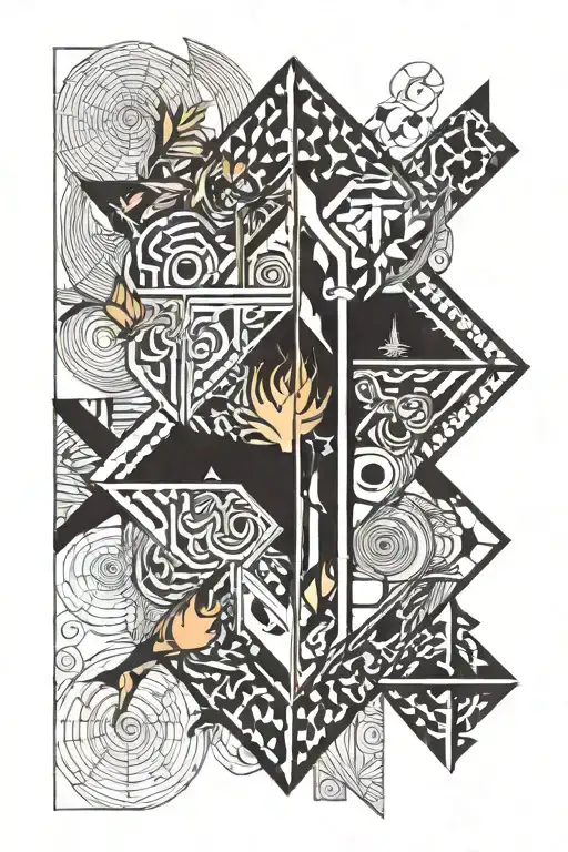 Fire In The Background