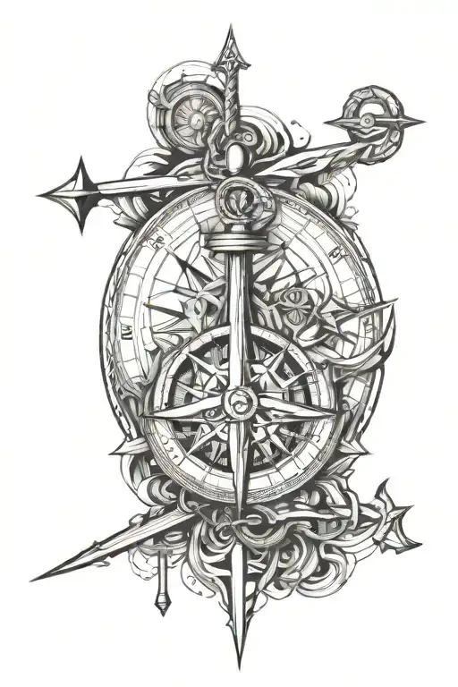 Compass And Anchor