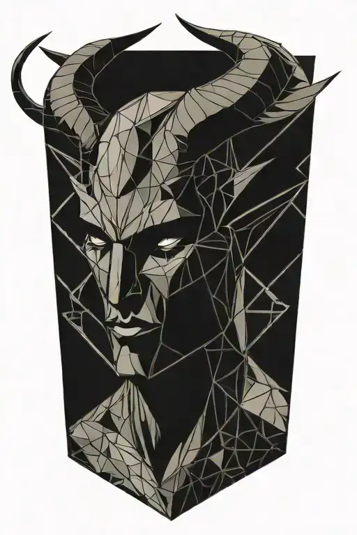 Demon With Horns