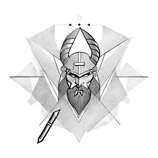 Create A Geometric Patter Aries The God Of War
