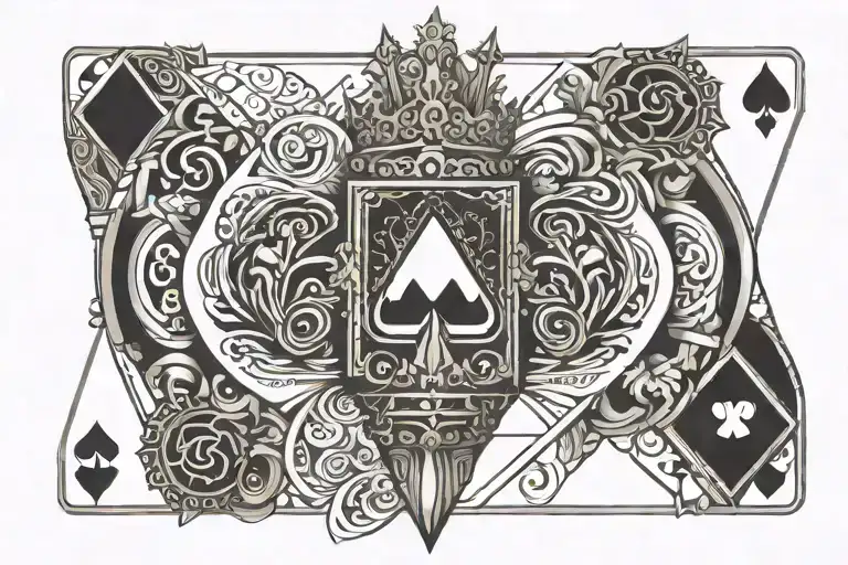 Crown And Card Ace