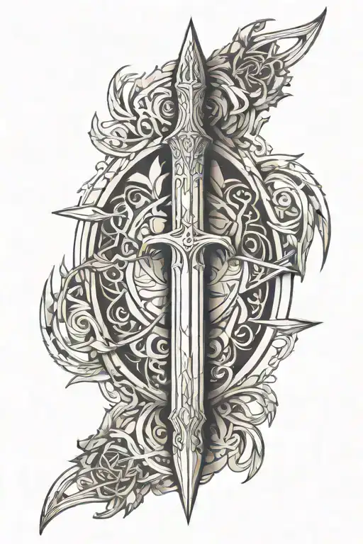 Narsil Sword Elvish