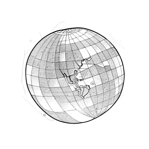 Globe With Unorthodox Projections