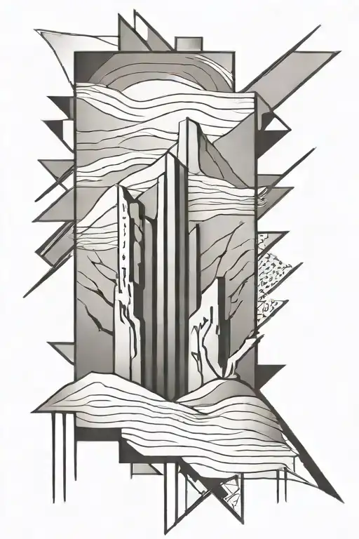 Desert Dunes Rectangular