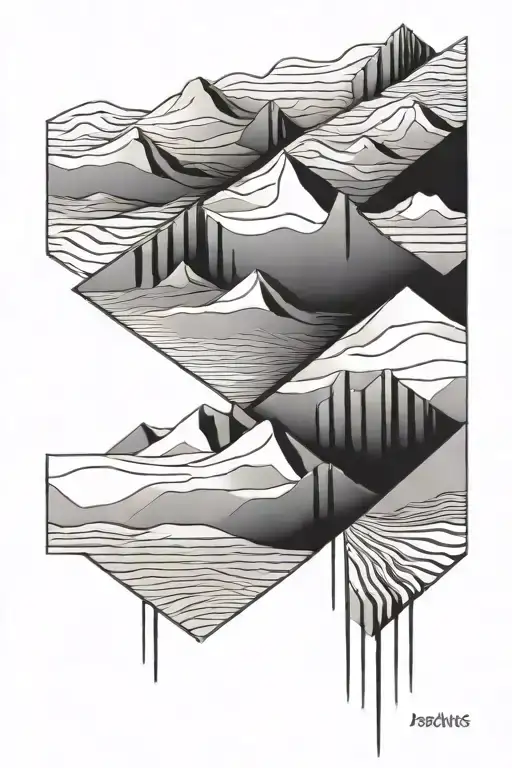 Desert Dunes Rectangular