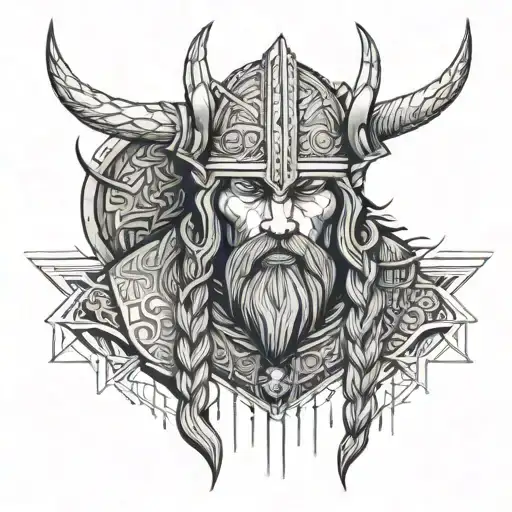 Viking Warrior Man
