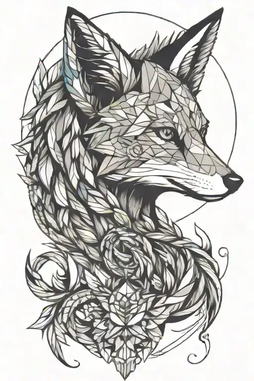 Fox Caduceus Intertwined