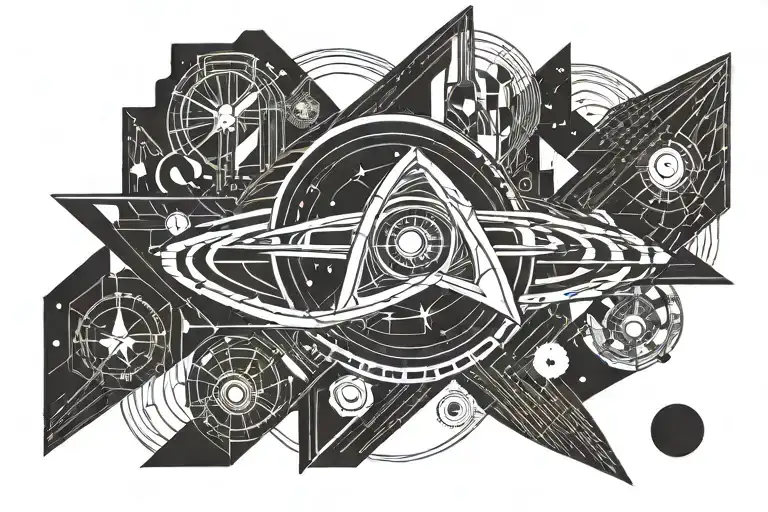 Star Trek Deep Space Nine Art Deco