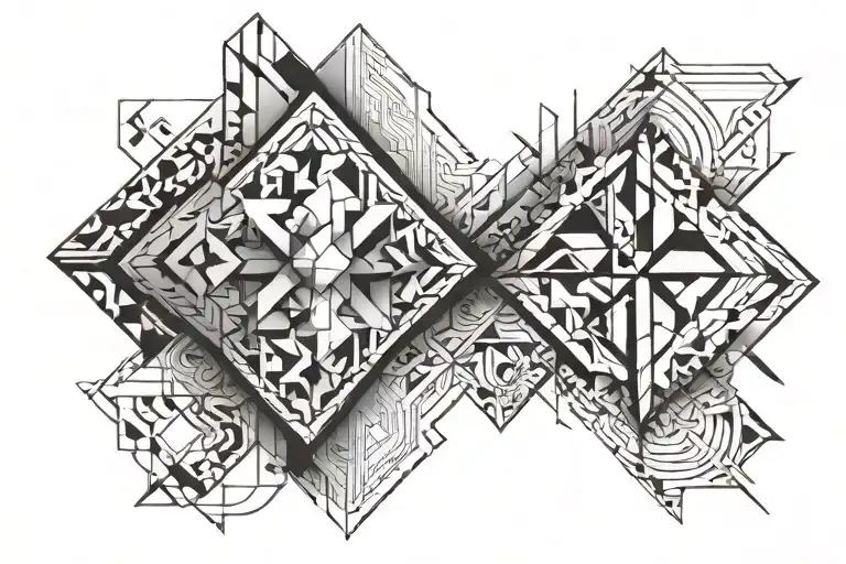 Collarbone Tattoo Design