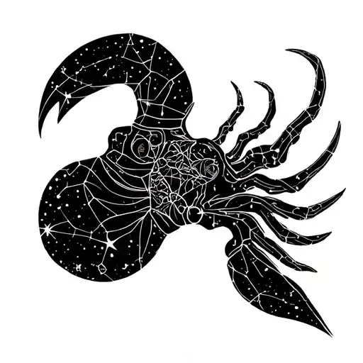 Abstract Cancer Constellation