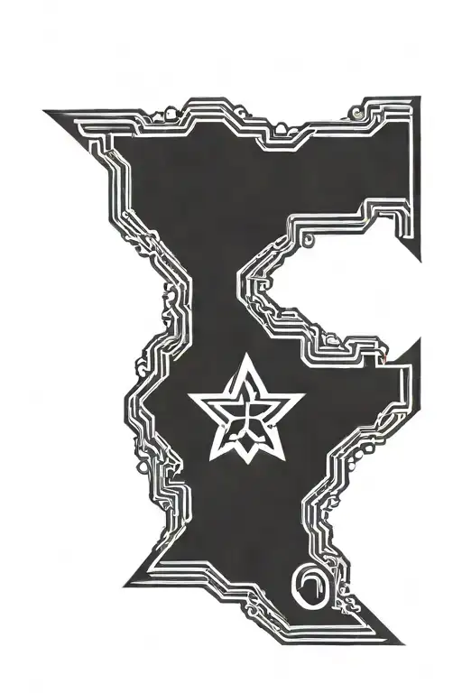 Adinkra Symbol Shoulder Sleeve