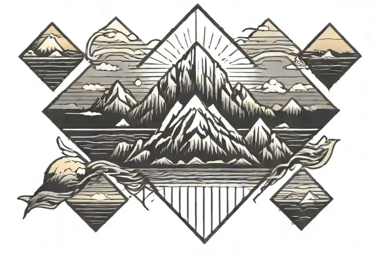 Montain Sunset Playa