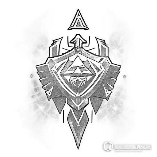 Zelda Sword With Green Gatsby Light