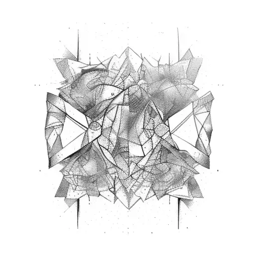 Free Broken Outside Of Time Abstract Expressionism