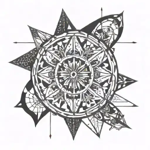 Indian Wheel Of Life