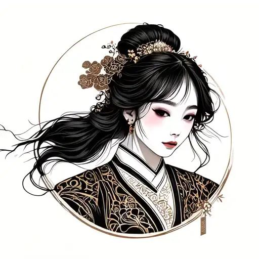 Chinese Girl Portrait