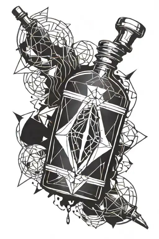 Broken Poison Bottle