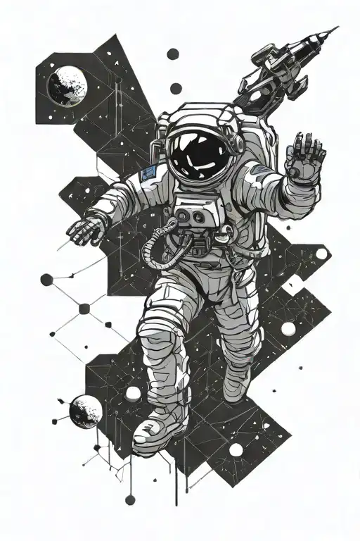 Falling Astronaut